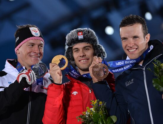 2014 Winter Olympics. Medal ceremony. Day Eight