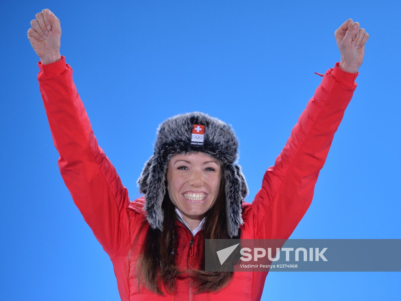 2014 Winter Olympics. Awards ceremony. Day Eight