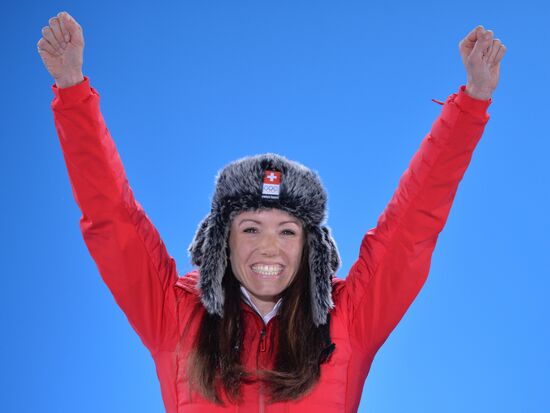2014 Winter Olympics. Awards ceremony. Day Eight