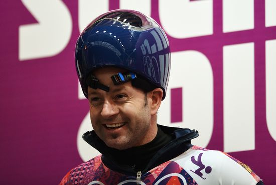 2014 Winter Olympics. Skeleton. Men. Day Two
