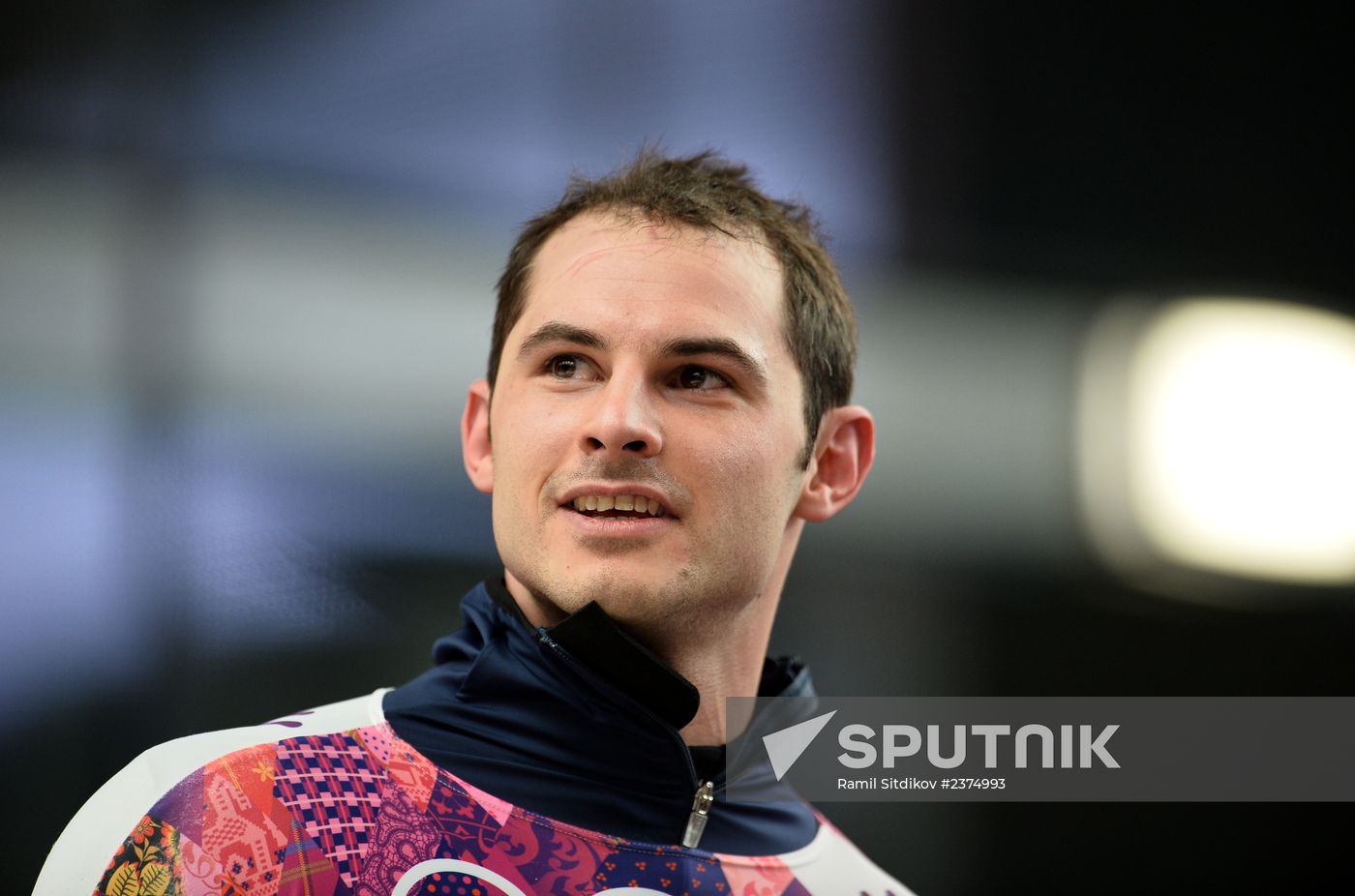 2014 Winter Olympics. Skeleton. Men. Day Two