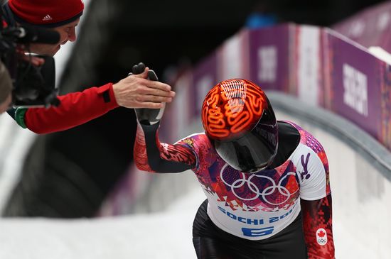 2014 Winter Olympics. Skeleton. Men. Day Two