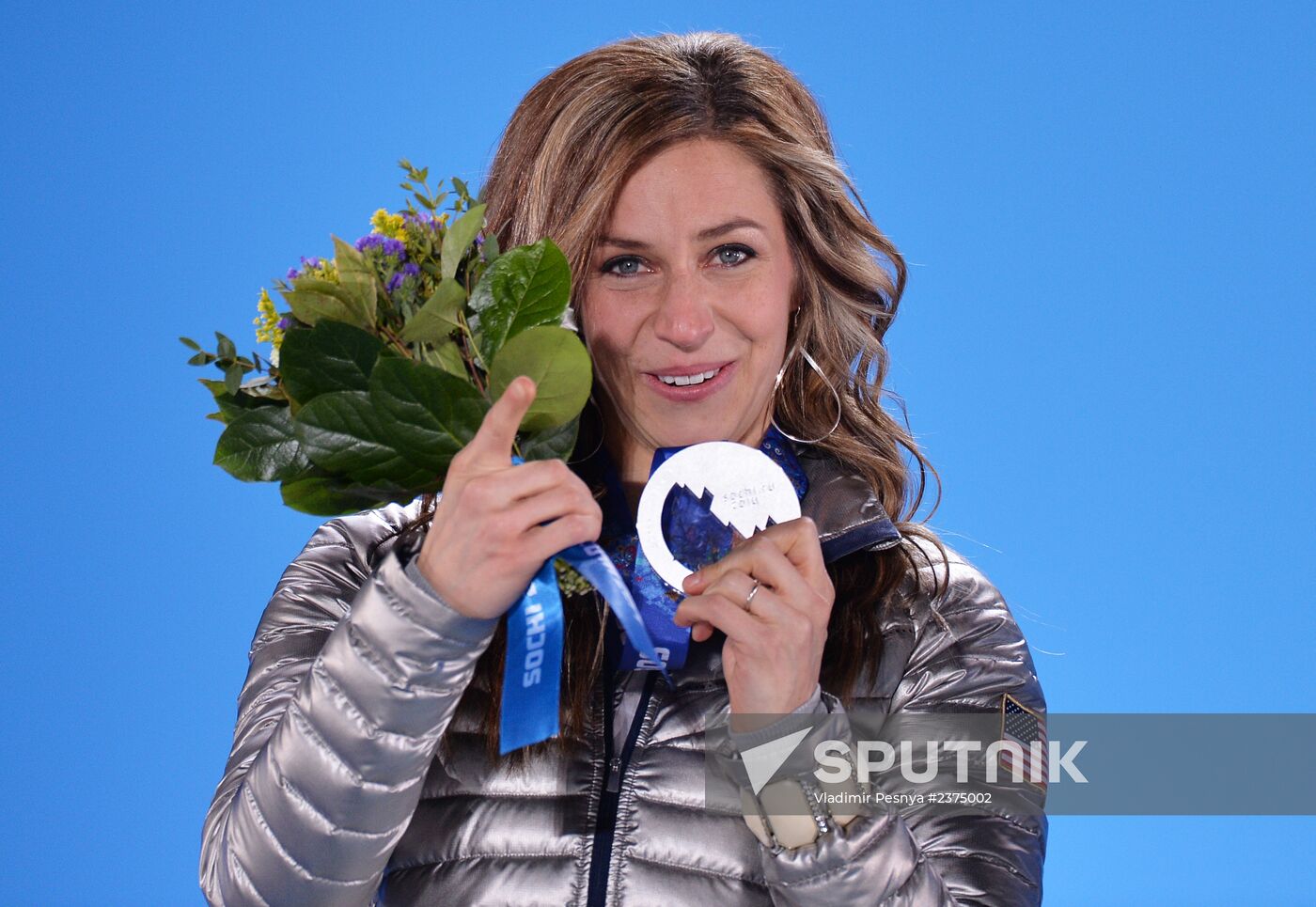 2014 Winter Olympics. Medal ceremony. Day Eight