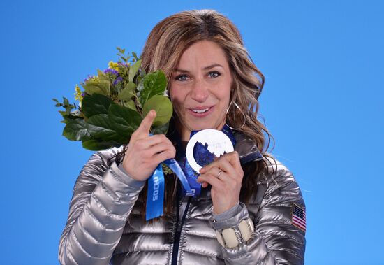 2014 Winter Olympics. Medal ceremony. Day Eight