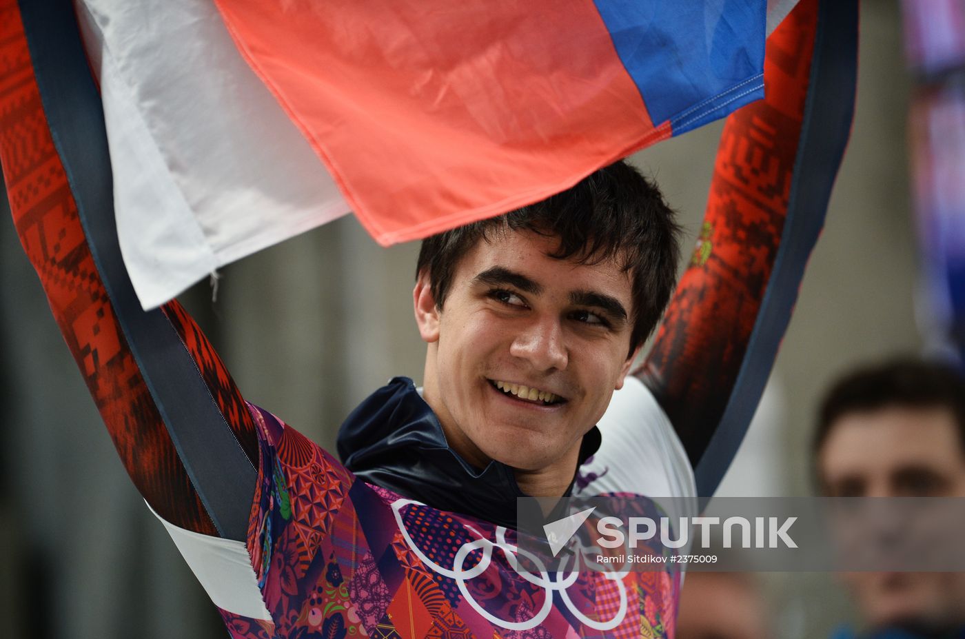 2014 Winter Olympics. Skeleton. Men. Day Two