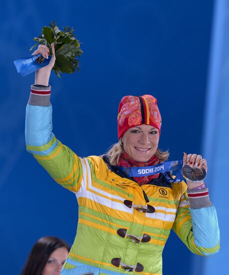 2014 Winter Olympics. Medal ceremony. Day Eight
