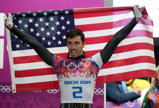 2014 Winter Olympics. Skeleton. Men. Day Two