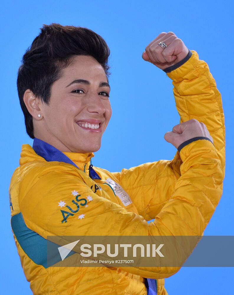 2014 Winter Olympics. Medal ceremony. Day Eight