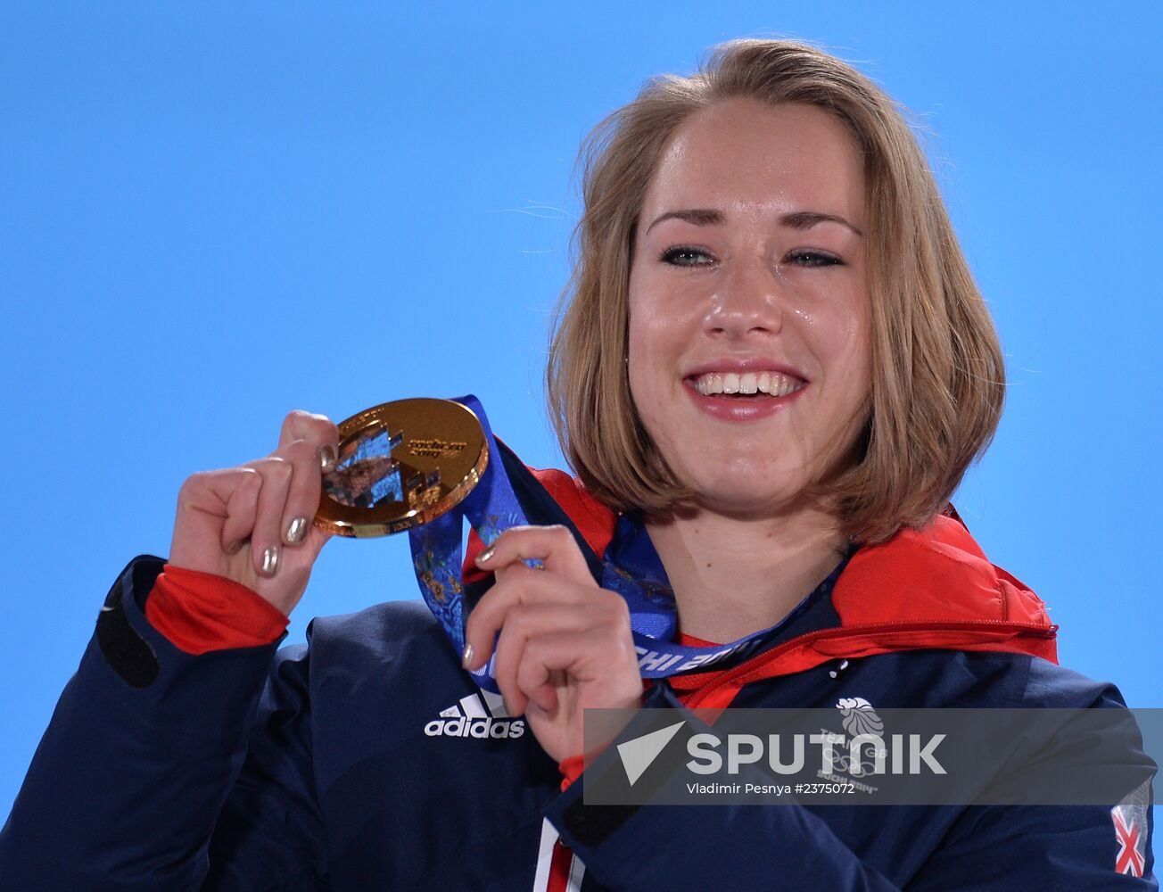 2014 Winter Olympics. Medal ceremony. Day Eight