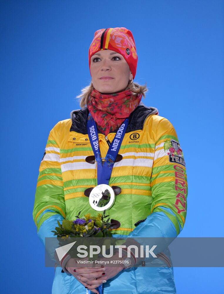 2014 Winter Olympics. Medal ceremony. Day Eight