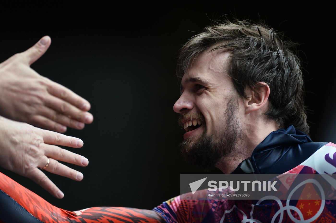 2014 Winter Olympics. Skeleton. Men. Day Two