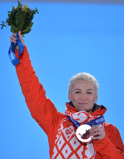 2014 Winter Olympics. Medal ceremony. Day Eight