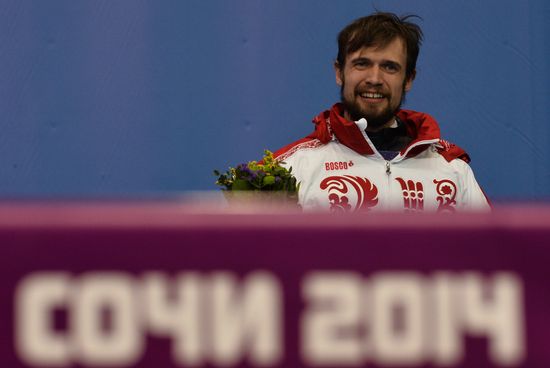2014 Winter Olympics. Skeleton. Men. Day Two