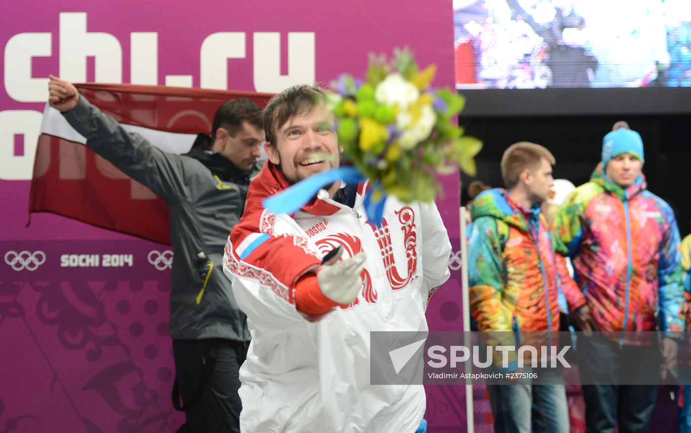 2014 Winter Olympics. Skeleton. Men. Day Two
