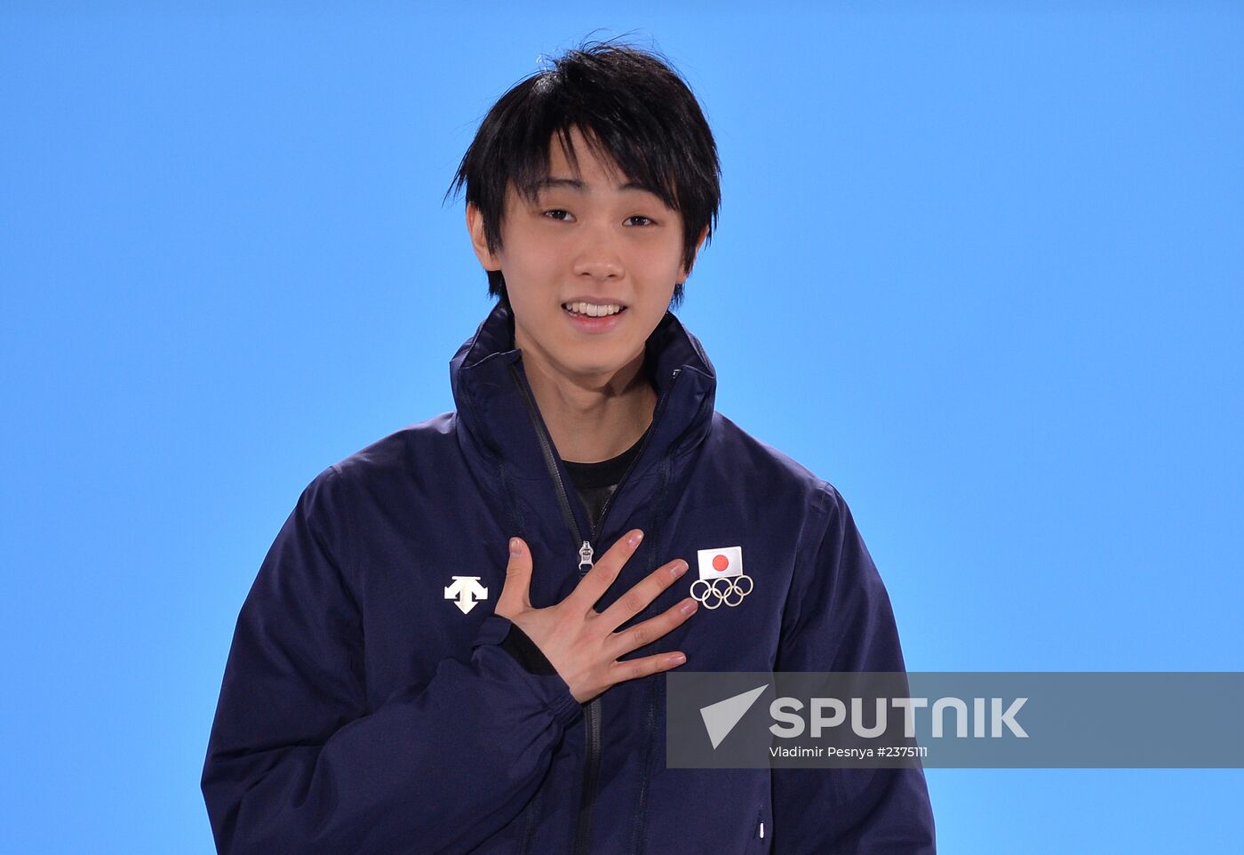 2014 Winter Olympics. Medal ceremony. Day Eight