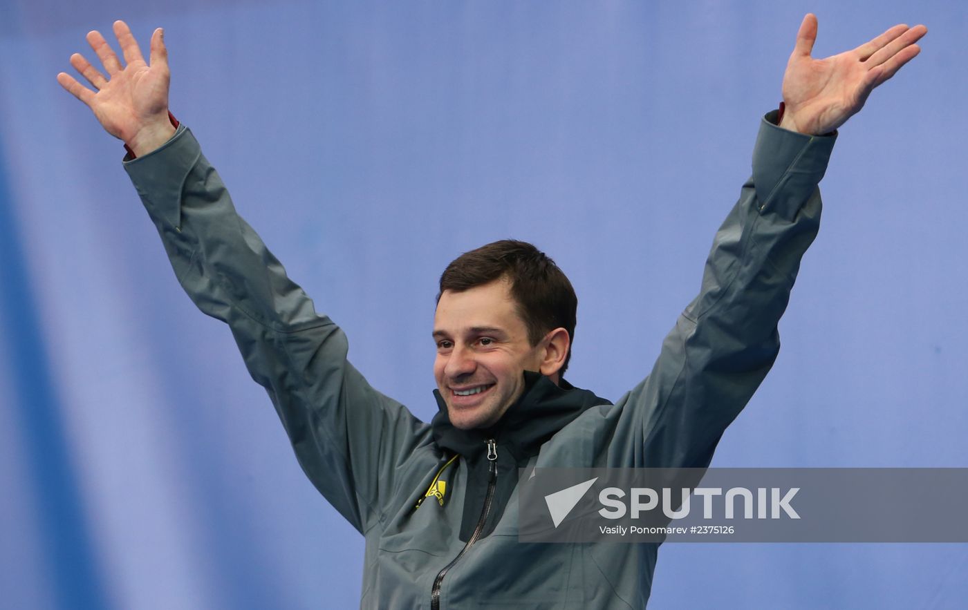 2014 Winter Olympics. Skeleton. Men. Day Two