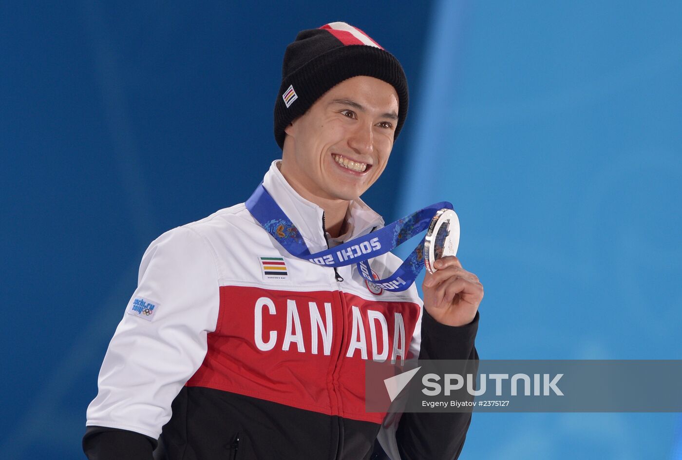 2014 Winter Olympics. Medal ceremony. Day Eight