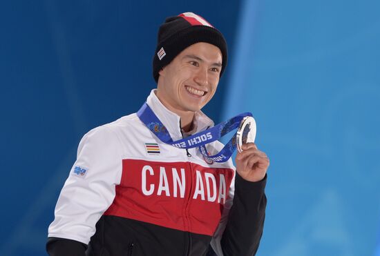 2014 Winter Olympics. Medal ceremony. Day Eight