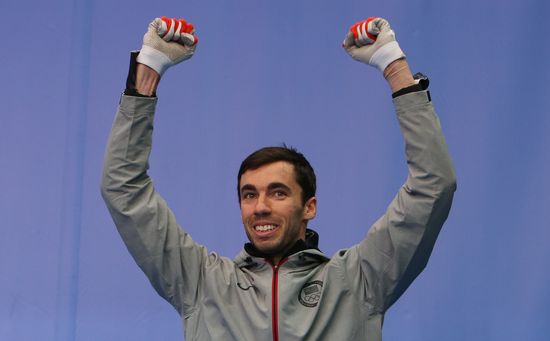 2014 Winter Olympics. Skeleton. Men. Day Two