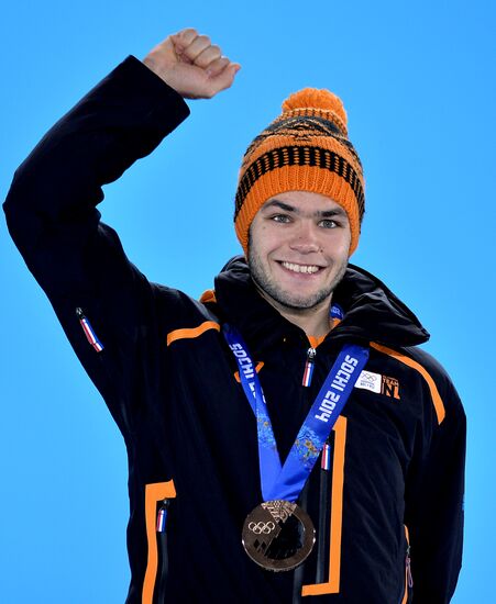 2014 Winter Olympics. Medal ceremony. Day Eight
