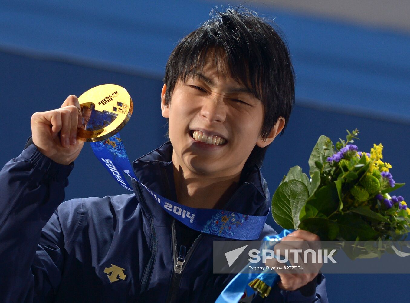 2014 Winter Olympics. Medal ceremony. Day Eight