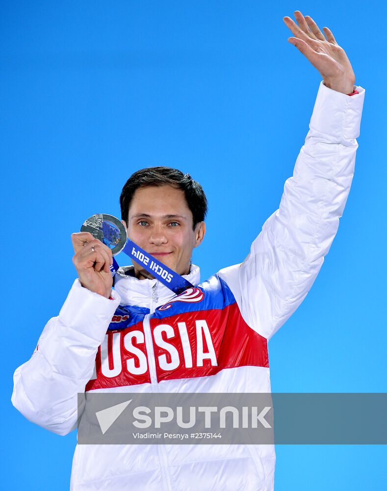 2014 Winter Olympics. Medal ceremony. Day Eight