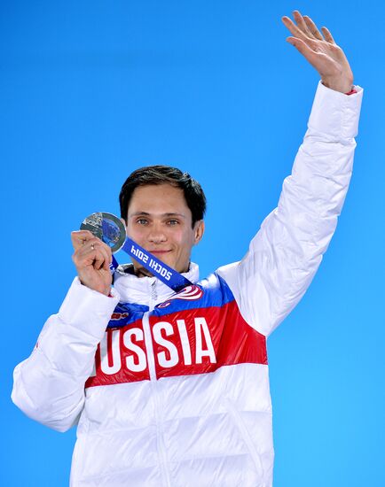 2014 Winter Olympics. Medal ceremony. Day Eight