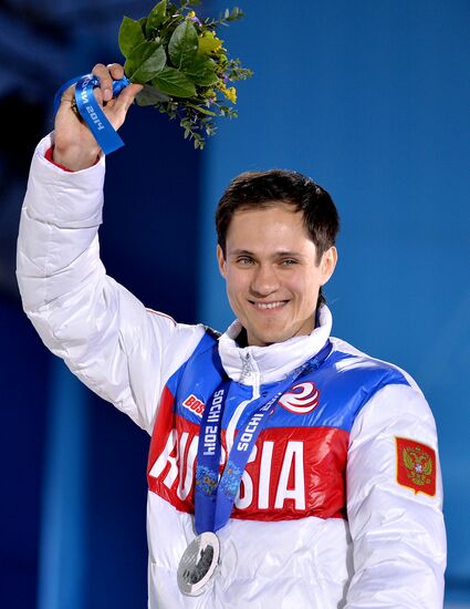 2014 Winter Olympics. Medal ceremony. Day Eight