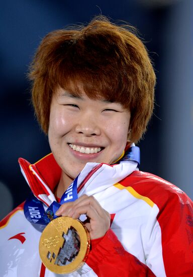 2014 Winter Olympics. Medal ceremony. Day Eight