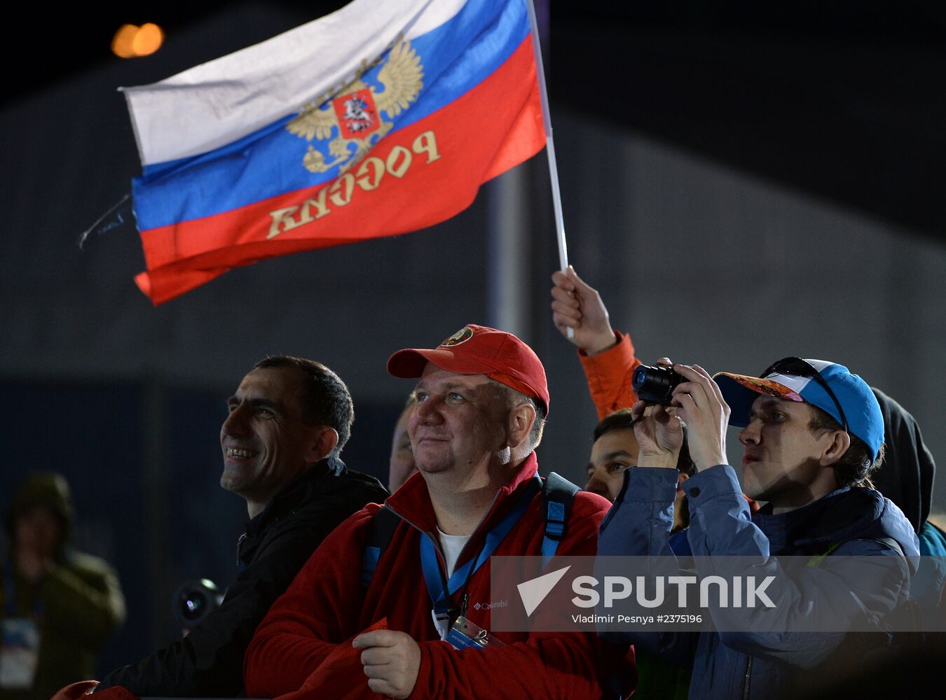 2014 Winter Olympics. Medal ceremony. Day Eight