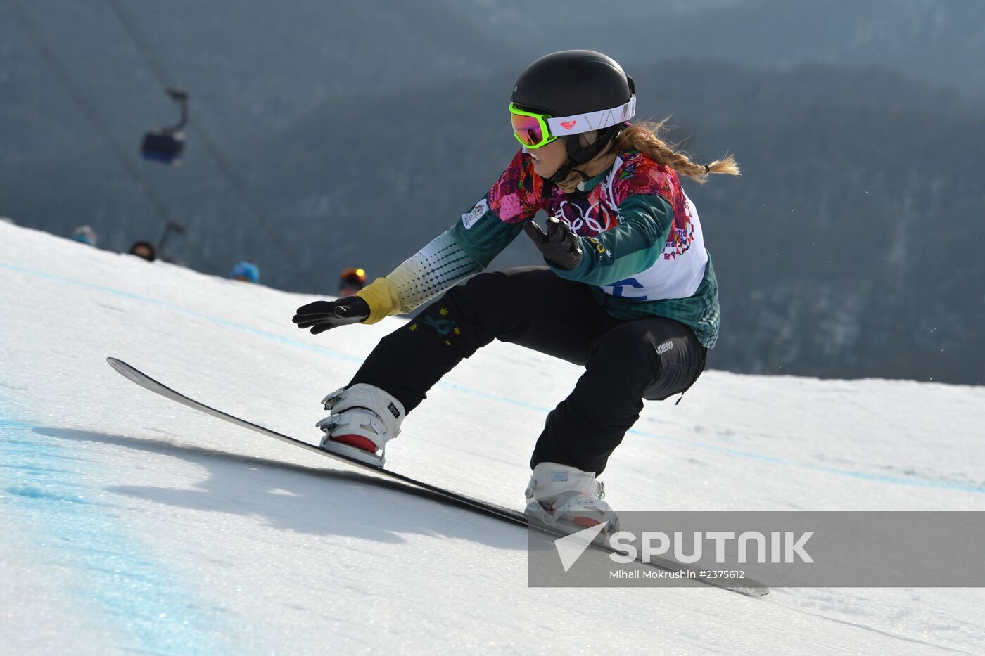 2014 Winter Olympics. Alpine skiing. Men. Super giant slalom