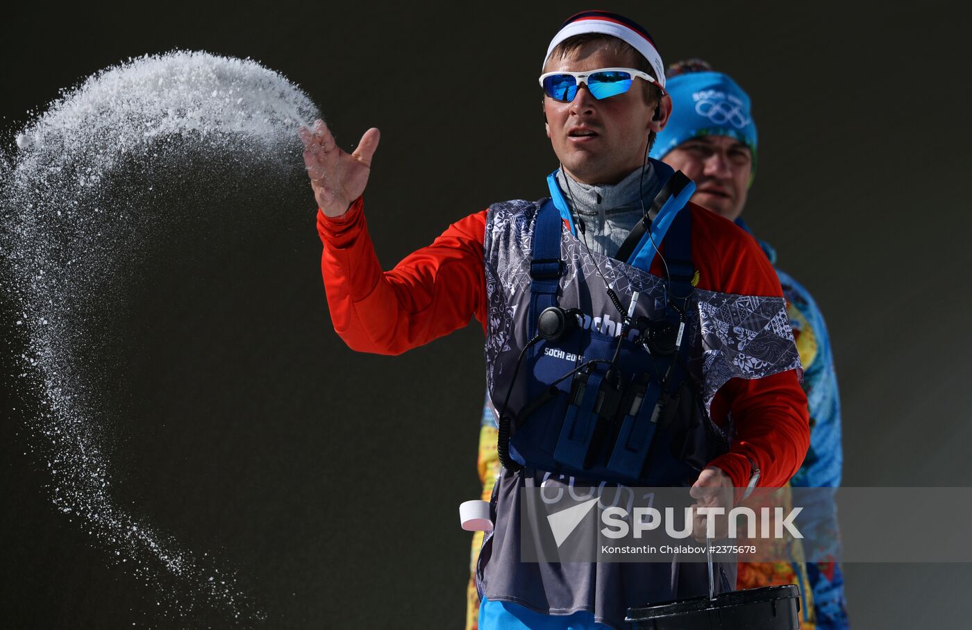 2014 Winter Olympics. Cross-country skiing. Men. Relay