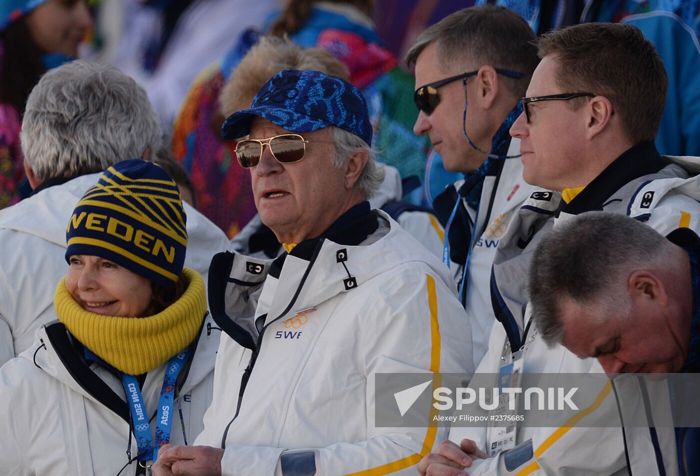 2014 Winter Olympics. Cross-country skiing. Men. Relay