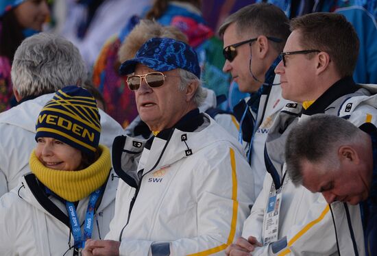 2014 Winter Olympics. Cross-country skiing. Men. Relay