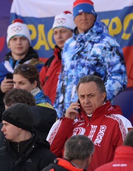 2014 Winter Olympics. Cross-country skiing. Men. Relay