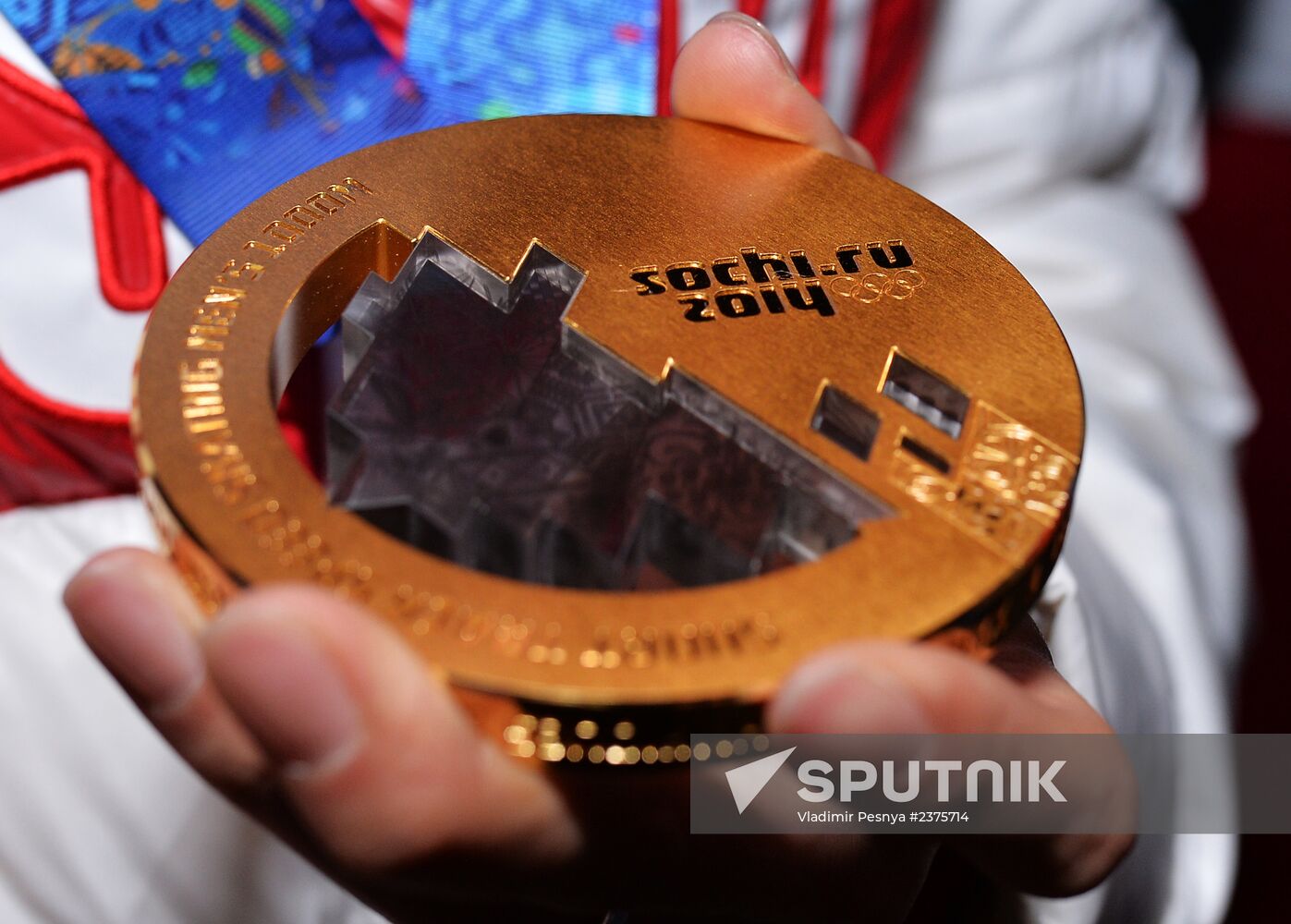 2014 Winter Olympics. Medal ceremony. Day Eight