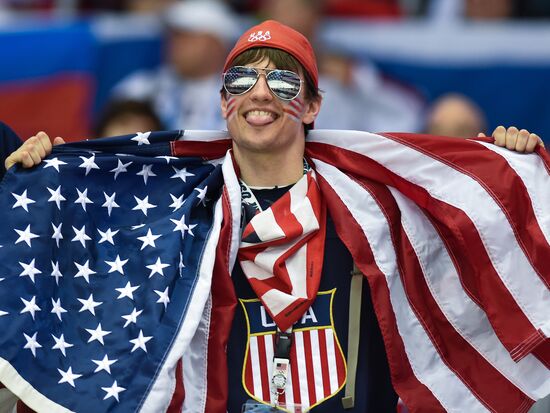 2014 Winter Olympics. Ice hockey. Men. USA vs. Russia