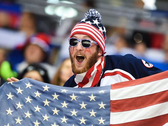 2014 Winter Olympics. Ice hockey. Men. USA vs. Russia