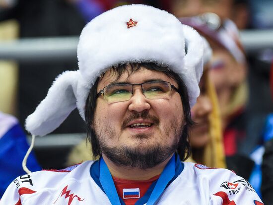 2014 Winter Olympics. Ice hockey. Men. USA vs. Russia