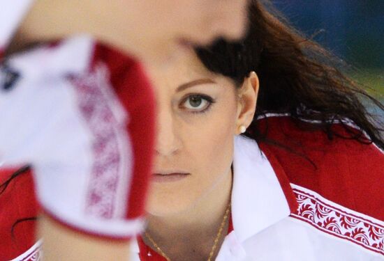 2014 Winter Olympics. Curling. Women. Day Seven