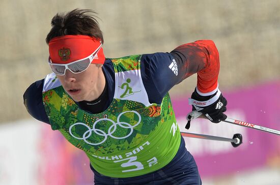 2014 Winter Olympics. Cross-country skiing. Men. Relay