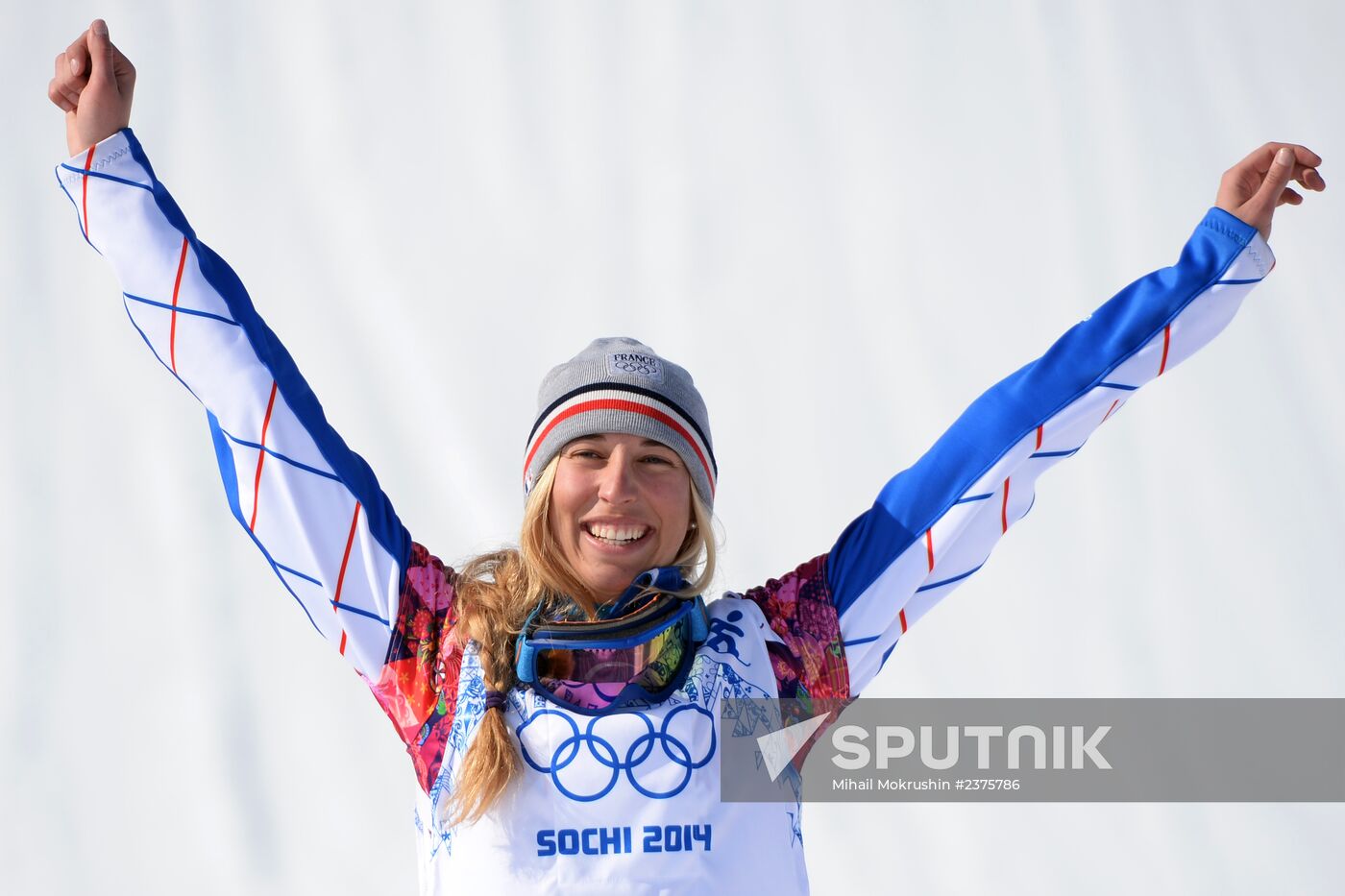 2014 Winter Olympics. Snowboarding. Women. Snowboard cross
