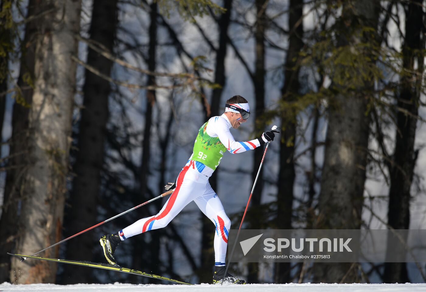 2014 Winter Olympics. Cross-country skiing. Men. Relay