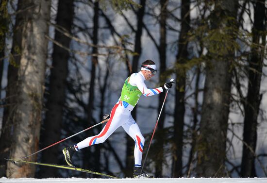 2014 Winter Olympics. Cross-country skiing. Men. Relay