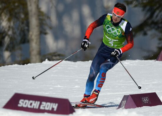 2014 Winter Olympics. Cross-country skiing. Men. Relay