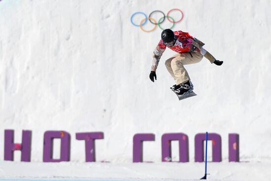 2014 Winter Olympics. Snowboarding. Women. Snowboard cross