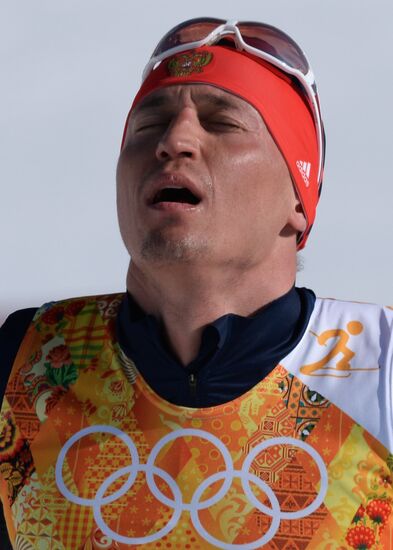 2014 Winter Olympics. Cross-country skiing. Men. Relay