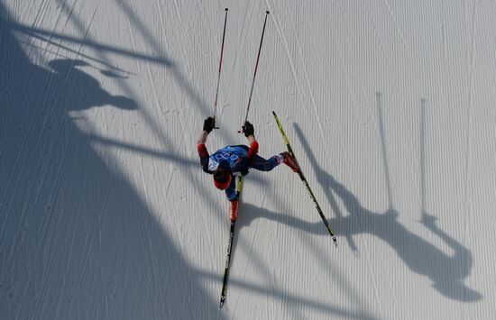 2014 Winter Olympics. Cross-country skiing. Men. Relay
