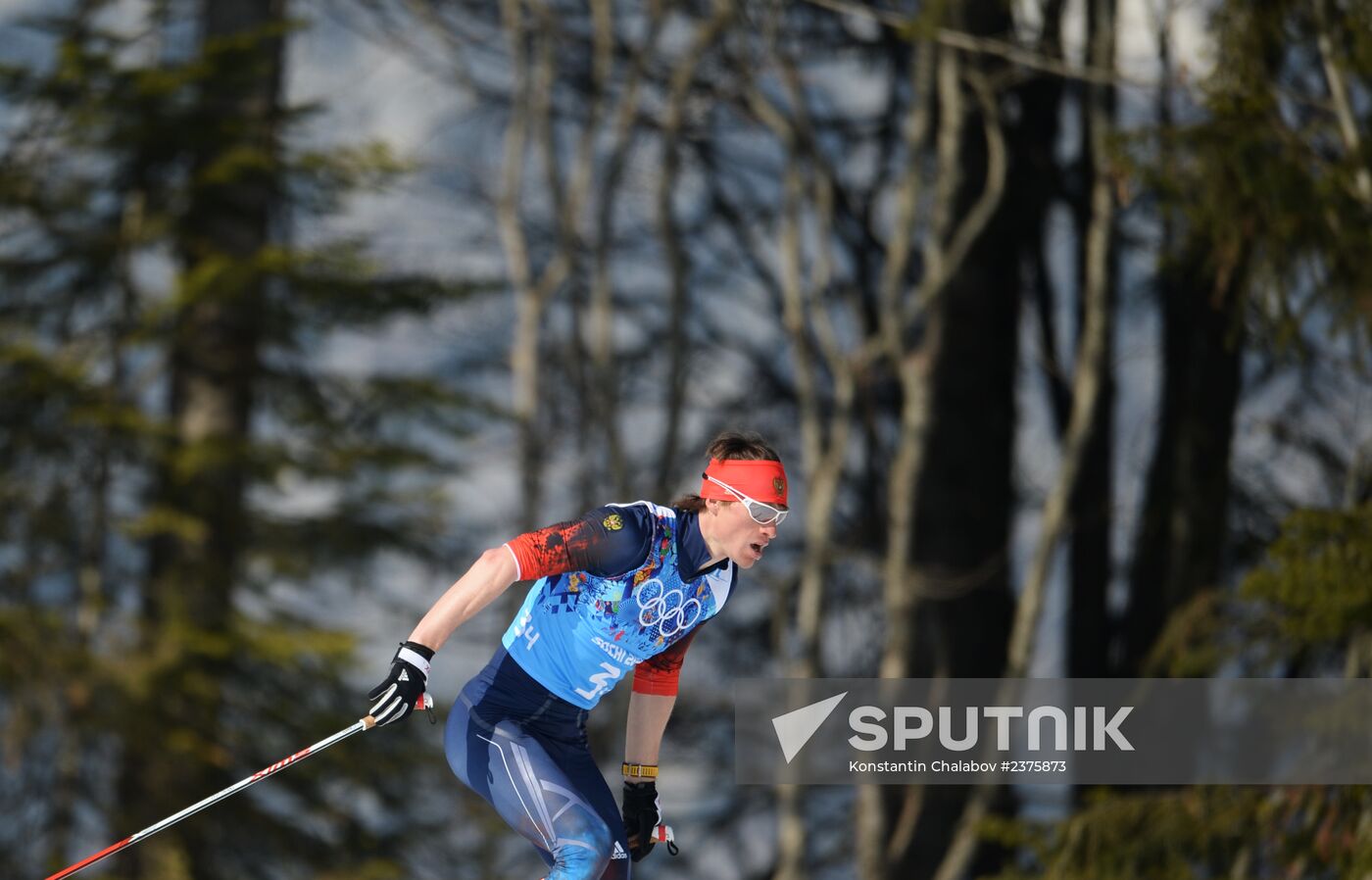2014 Winter Olympics. Cross-country skiing. Men. Relay