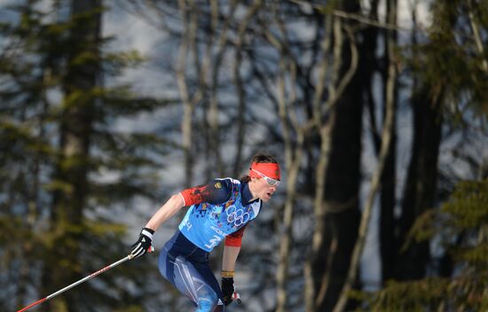 2014 Winter Olympics. Cross-country skiing. Men. Relay